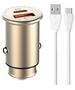 LDNIO C506Q USB, USB-C Car charger + USB-C Cable 5905316142534