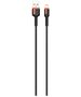 LDNIO LS531, USB - Lightning 1m Cable (Grey-Orange) 5905316143630