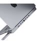 USB-C docking station / Hub for MacBook Pro 13" / 14" INVZI MagHub 12in2 with SSD tray (gray) 754418838457