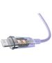 Fast Charging cable Baseus USB-A to Lightning Explorer Series 1m 2.4A (purple) 6932172628963