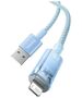 Fast Charging Cable Baseus Explorer 2.4A 1M (blue) 6932172628970