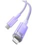 Fast Charging cable Baseus USB-C to Lightning  Explorer Series 2m, 20W (purple) 6932172629083