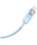 Fast Charging cable Baseus USB-C to Lightning  Explorer Series 2m, 20W (blue) 6932172629090