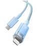 Fast Charging cable Baseus USB-C to Lightning  Explorer Series 2m, 20W (blue) 6932172629090