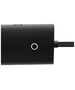 HUB  Adapter 4-Port USB-C Baseus OS-Lite 25cm (Black) 6932172628352