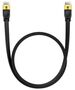 Baseus Cat 7 UTP Ethernet RJ45 Cable Flat 1,5m black 6932172637545