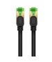 Braided network cable cat.8 Baseus Ethernet RJ45, 40Gbps, 0,5m (black) 6932172646738