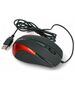 Wired Optical USB Mouse Esperanza EM-102R Red 5905784767055