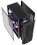 Darkflash Computer case Darkflash DF2100 + 4 ARGB fans (black) 061644  DF2100 BLACK έως και 12 άτοκες δόσεις 8809832890948