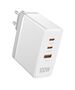 Vention Wall charger, Vention, FEGW0-EU, 2xUSB-C, USB- A, 100W/100W/30W, GaN (white) 063910  FEGW0-EU έως και 12 άτοκες δόσεις 6922794772632