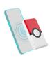 OTL Magnetic powerbank OTL 5000 mAh, USB-C 15W, Pokemon Pokeball with stand (red-white) 068062  PK1186 έως και 12 άτοκες δόσεις 5055371627931