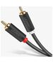 UGREEN 2RCA (Cinch) to 2RCA (Cinch) Cable 5m (black) 6957303815203