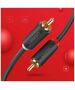 UGREEN 2RCA (Cinch) to 2RCA (Cinch) Cable 5m (black) 6957303815203