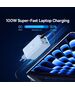 Baseus Charger 2x USB, 2x Type-C, 100W + Type-C Cable, 100W, 20V, 5A, 1m - Baseus GaN6 Pro (P10162705312-00) - Blue 6932172644482 έως 12 άτοκες Δόσεις