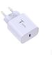 Wall Charger 20W USB-C + Cable 60W USB-C - USB-C T-PHOX Moderate Series T-PP11 lilac 6974670443259