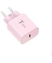 Wall Charger 20W USB-C + Cable 60W USB-C - USB-C T-PHOX Moderate Series T-PP11 pink 6974670443280