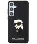 Original Case SAMSUNG GALAXY S24 Karl Lagerfeld Hardcase 3D Rubber Ikonik (KLHCS24S3DRKINK) black 3666339241995