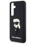 Original Case SAMSUNG GALAXY S24 Karl Lagerfeld Hardcase 3D Rubber Ikonik (KLHCS24S3DRKINK) black 3666339241995