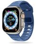 Strap for APPLE WATCH 4 / 5 / 6 / 7 / 8 / 9 / SE / ULTRA 1 / 2 (42 / 44 / 45 / 49 MM) Tech-Protect Iconband Line Montego Blue 5906203698462