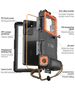 Case Tech-Protect IPX8 Diving Waterproof Case Universal black & orange 5906302310234