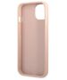 Original Case IPHONE 14 PLUS Guess Hardcase Saffianotriangle Logo (GUHCP14MPSATLP) pink 3666339065492