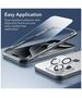 Case + Tempered Glass APPLE IPHONE 15 PRO ESR Classic Pro Set Halolock Magsafe Clear transparent 4894240204672