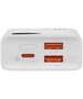 Power bank Baseus Adaman 2, 10000mAh, 30W, With Type-C cable, White - 87092 έως 12 άτοκες Δόσεις