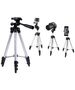 Tripod Phone Holder with Bluetooth Remote Control (DK3888) black and silver 5904161148548