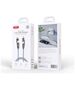 XO cabel NB275 4w1 USB-C - Lightning + USB + USB-C 60W 1,0m szary 6920680857777