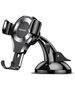 Baseus Osculum gravitational phone holder (black + silver) 6953156268777