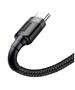 Baseus Cafule cable USB-C 3A 0.5m (Gray+Black) 6953156278189