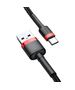 Baseus Cafule cable USB-C 3A 1m (Red+Black) 6953156278219