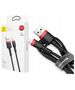 Baseus Cafule USB Lightning Cable 1,5A 2m (Black+Red) 6953156275027