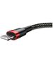 Baseus Cafule USB Lightning Cable 1,5A 2m (Black+Red) 6953156275027