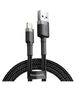 Baseus Cafule USB Lightning Cable 2.4A 0.5m (Gray+Black) 6953156274938