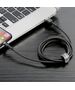 Baseus Cafule USB Lightning Cable 2.4A 0.5m (Gray+Black) 6953156274938