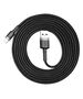 Baseus Cafule USB Lightning Cable 2,4A 1m (Gray+Black) 6953156274976