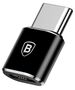 Baseus Micro USB to USB Type-C adapter - black 6953156263529