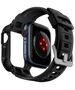 Case APPLE WATCH 4 / 5 / 6 / SE (40 mm) Spigen Rugged Armor Pro black 8809685624080