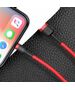 Baseus Cafule USB Lightning cable 2.4A 1m (black + red) 6953156274969