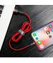 Baseus Cafule USB Lightning cable 2.4A 1m (black + red) 6953156274969