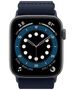 Strap for APPLE WATCH 2 / 3 / 4 / 5 / 6 / SE (42/44 MM) Spigen Fit Lite navy blue 8809756641541