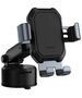 Gravity car mount for Baseus Tank phone with suction cup (black) 6953156226326