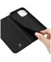 Case IPHONE 13 MINI with a flip Dux Ducis Skin Leather black 6934913048894