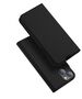 Case IPHONE 13 MINI with a flip Dux Ducis Skin Leather black 6934913048894