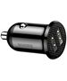 Baseus Grain Pro Car Charger 2x USB 4.8A (black) 6953156202009