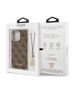 Original Case IPHONE 13 PRO MAX 6,7" Guess Hardcase 4G Charms Collection GUHCP13XGF4GBR brown 3666339033460