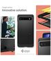 Case GOOGLE PIXEL 6A Spigen Tough Armor black 8809811860436