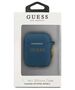 Original Case APPLE AIRPODS Guess Silicone Glitter (GUACCSILGLBL) blue 3700740494424