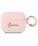 Original Case APPLE AIRPODS PRO Guess Silicone Vintage Script (GUAPSSSI) pink 3666339010003